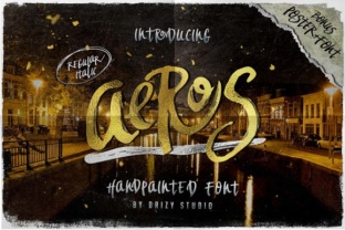 Aeros Font for Creative Branding and Design Projects