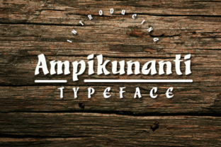 Ampikunanti: A Hand-Crafted Font for Creative Makers