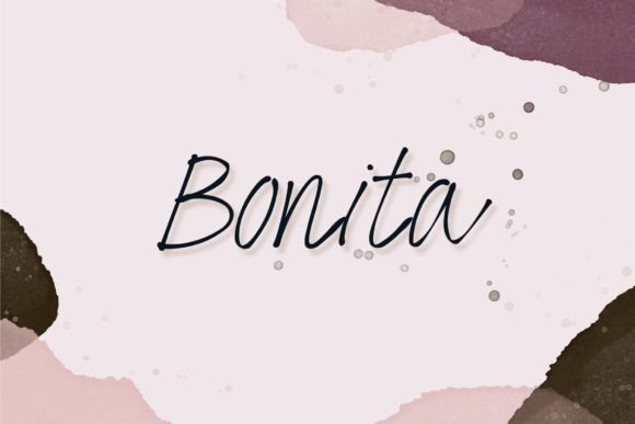 Bonita: A Script Font for Elegant Web Design