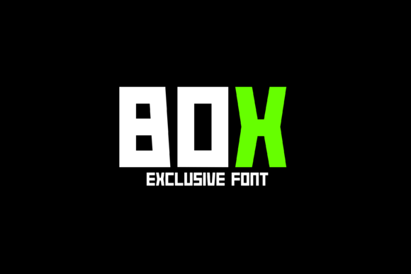 Box Font for a Fresh and Professional Brand Look