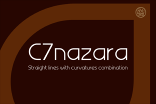 C7nazara: A Sans Serif Font That Breathes Life into Every Design