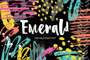 Emerald: A Brush Font That Elevates Branding with Style