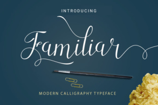 Familiar Font: A Beautiful Handwritten Script