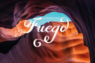 Fuego: A Script Handwritten Font for Elevating Brand Identity