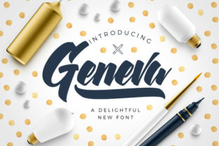 Geneva: A Script Handwritten Font for Bold Branding