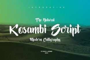 Kosambi Font for Handmade and Commercial Design Projects