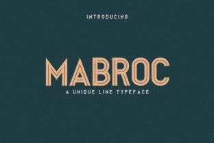Mabroc: A Modern Sans Serif Font for Editorial Projects