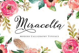 Miracella Font: Elegant Script for Design Projects