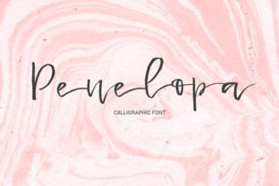 Penelopa: A Sweet Thin Calligraphy Font for Editorial Design