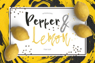 Pepper Lemon: A Font Duo That Elevates Brand Design