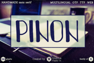 Pinon Font: A Playful Sans Serif for Creative Projects