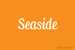 Seaside: A Script Font That Elevates Editorial Design