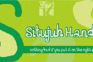 Situjuh Hand: A Script Font for Editorial Expression and Design Flexibility
