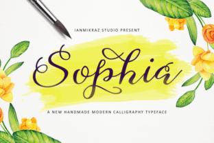 Sophia Script Font for Summery and Airy Editorial Design