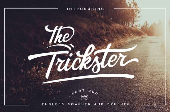 The Trickster Font: A Stylish Script Handwritten Choice