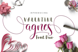 Valentine Agnes: Elevate Your Brand with Elegant Script Fonts