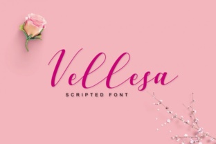 Vellesa Script: A Handmade Font for Creative Makers