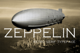 Zeppelin Font: A Vintage Serif for Creative Projects